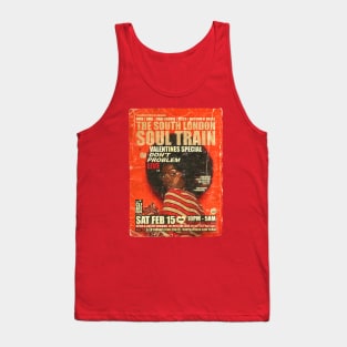 POSTER TOUR - SOUL TRAIN THE SOUTH LONDON 144 Tank Top